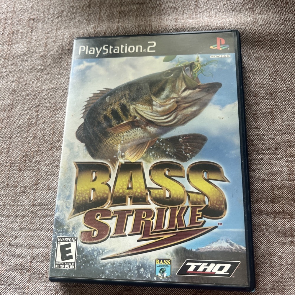Bass Strike (Sony PlayStation 2, 2001) Complete